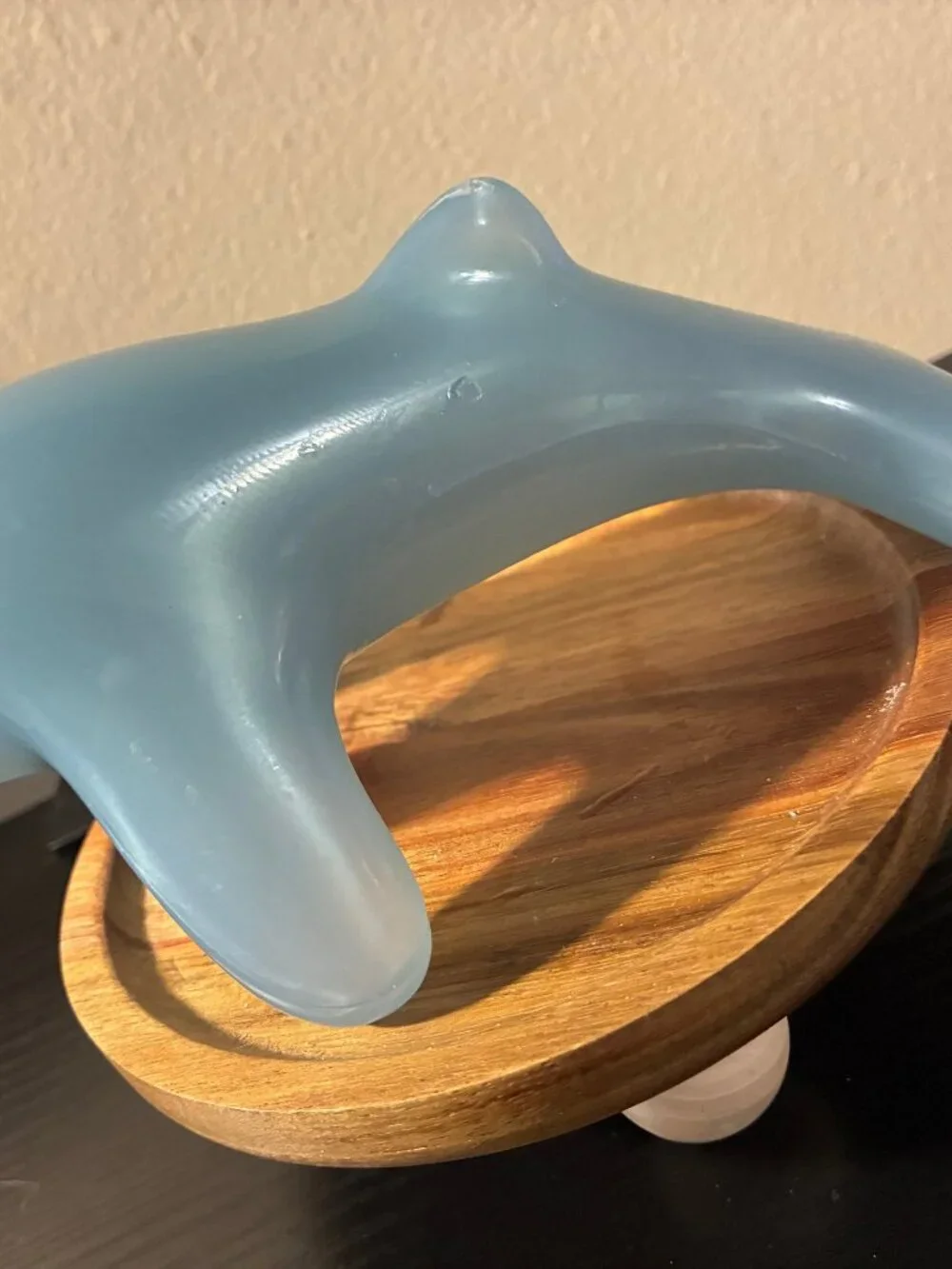 Vintage Blue Handheld Massage Tool Manual Pressure Point Massager 8